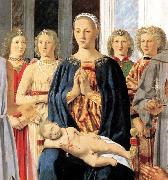 Piero della Francesca Madonna and Child with Saints Montefeltro Altarpiece USA oil painting artist